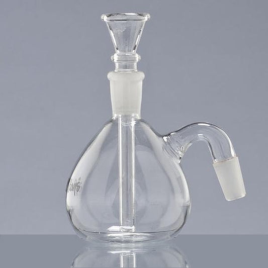 Bong - Vorkühler mit einer dicken Kugel - Zusätzlicher Adapter 14,5mm / 14,5 mm ist notwendig.