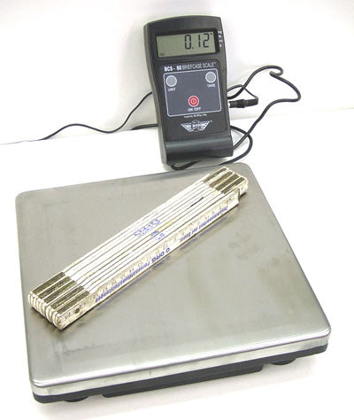 mobile Paketwaage My Weight BCS 80kg /0,02kg. Durchgehend 20g genau. Mit Koffer !