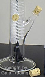 Kork Verschluss Stopfen (Stöpsel) Set - 3 Stück, zum Verschließen der Bong bei der Reingung.