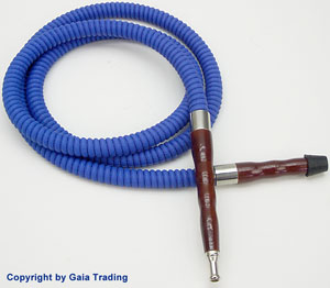 Wasserpfeifen Schlauch in blau - für Professional und Pemium Shisha / Wasserpfeifen . Edelstrahlspirale Rostfrei.
Er lässt sich gut ziehen und hat keinen Eigengeschmack. Innen warm auswaschbar.