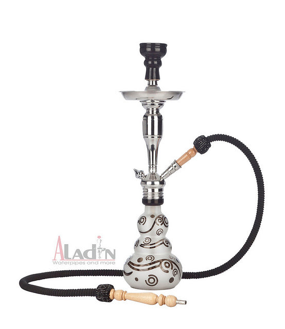 Shisha Loop S Evolution schwarz - Wasserpfeife Edelstahl 54cm Shisha Oberteil Edelstahl, die
Shisha ist mit Ventil und komplett Start Set.
