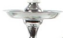 Shisha Arabica Aladin 51cm white - Shisha Set von Aladin mit Gewinde