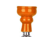 Shisha Arabica - Edelstahl 51cm orange - Shisha Set von Aladin mit Gewinde