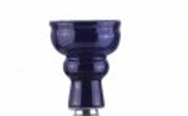 Shisha Bogota - 48cm  Aladin Edelstahl mit Gewinde - blue türkis Shisha Set