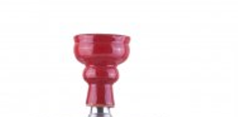 Shisha Berlin 50cm Aladin Edelstahl Shisha - red  -Shisha Set von Aladin mit Gewinde