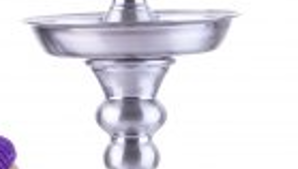 Aladin Edelstahl Shisha Berlin 50cm - purple - Shisha Set von Aladin mit Gewinde