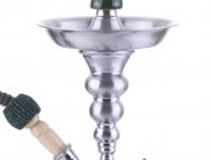 Shisha Aladin Berlin 50cm - Aladin Edelstahl Shisha Serie - green - Shisha Set von Aladin mit Gewinde
