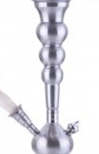 Shisha Saigon 66cm - Aladin Edelstahl mit Gewinde - green