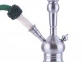 Shisha Saigon 66cm - Aladin Edelstahl mit Gewinde - green