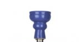 Shisha Arabica 51cm - Aladin Edelstahl Shisha - blue - Shisha Set von Aladin mit Gewinde