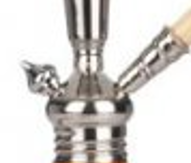 Aladin Shisha Retro 48cm rot - Shisha Set von Aladin mit Gewinde
