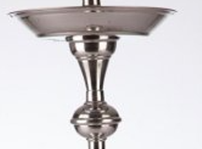Shisha Aladin Pharaonic 68cm Edelstahl schwarz - Aladin Edelstahl Shisha mit Gewinde