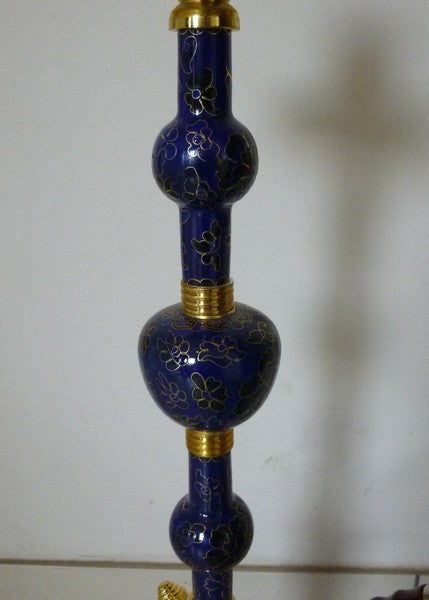 Shisha Cloisonne gold/ocean mit Emaile