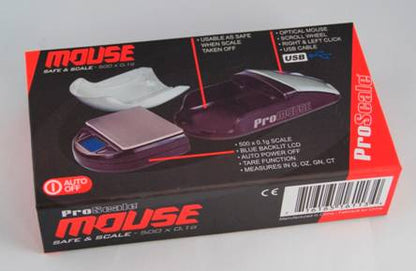 Maus Waage - Mouse + Scale + Stash 3 in 1 - Feinwaage + PC Maus