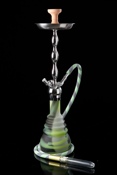 KAYA PNX660 Shisha FROSTED Earthquake 4-Schlauch, Silber ist eine KAYA PNX Shisha in Premium Qualit&auml;t. Die PNX Shisha mit Gewinde, neu im Shisha Shop zu bestellen.