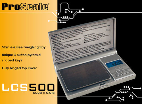 Die Digitalwaage Proscale LCS 500 ist eine sehr robuste elektronische Digitalwaage in bewährter Qualität 