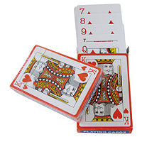 2 Sets Pokerkarten  - hochwertige Kunststoff Pokerkarten mit 2x 54 Pokerkarten