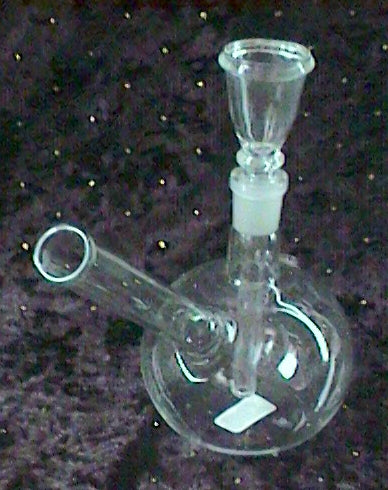 Bong / Glaswasserpfeife 16cm