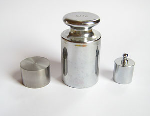 Eich Gewicht 50g zum Tarieren von Feinwaagen.zum Justieren der Waage